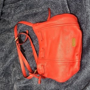 Kate Spade Highland Place Katie Bucket Crossbody red WKRU2915 Real Leather